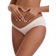 thumbnail image 1 of INSPIRE CHIC Ropa interior clásica de maternidad de algodón de cintura baja para mujeres, debajo de la barriga, L Rosa claro, 1 of 4