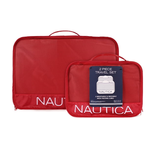 Nautica - Organizador De Viaje - 2pzas. Rojo
