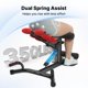thumbnail image 3 of Máquina de sentadillas MERACH con asistencia de doble resorte, capacidad de 158 kg, 3 of 9