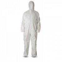 Lizcal - Buzo Overol Desechable Blanco Talla Unica