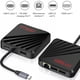 thumbnail image 2 of Dock de TV para juegos compatible con Switch2 Estación de acoplamiento de TV portátil para viajes con Ethernet Gigabit Salida HDMI 2.0 4K@60Hz Puerto USB de 65W para Steam Deck y teléfono móvil, 2 of 7