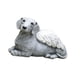 thumbnail image 3 of Actriz de perros, escultura de jardín, artículo de coleccionista, figura de artesanía divertida decoración de animales para la mesa de jardín de balcó Estilo B, 3 of 5