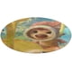 thumbnail image 1 of Alfombra Redonda Pookoo Felpa Coral 60cm, 1 of 6