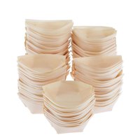 Bothyi - Bandeja Para Servir Sushi, Contenedor De Comida Para Barco, Cafetería, Restaurante, Cocina, 24,5 Cm X 12,5 Cm, 100X