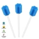 thumbnail image 3 of Hisopos bucales desechables Wellgler (100 piezas, azul), 3 of 6