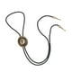 thumbnail image 2 of Hombres Bolo Tie Western Cowboy Bolo Tie Aleación PU Cuero Corbata Bola Tie, 2 of 3