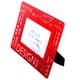 thumbnail image 2 of Marco de fotos metal diseño moderno rojo, 2 of 2