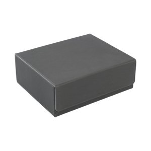 Magideal - Caja Para Barajas De Cartas Con Capacidad Para Más De 1800 Cartas, Impermeable, Regalo Para Coleccionistas, Cierre Magnético. Gris Oscuro