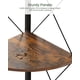 thumbnail image 5 of Estantería de esquina CHOEZON de 5 niveles, industrial, rústica, marrón y negro, 5 of 8