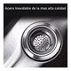 thumbnail image 2 of Lavaplatos 80x50cm Acero 304 Con Lavavasos Empotrable Moderno Negro, 2 of 3