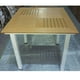 thumbnail image 5 of Mesa de comedor cuadrada 80 cm Terraza, Restaurantes, Exteriores resistentes al sol y agua Marrón, 5 of 7