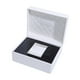 thumbnail image 2 of Caja Organizadora De Almacenamiento De Reloj Individual De Lujo Para Relojes De Pulsera Y Relojes Inteligentes Blanco, 2 of 2