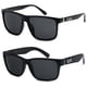 thumbnail image 1 of Gafas de Sol Locs Pack de 2 Negro 91055+91070, 1 of 3
