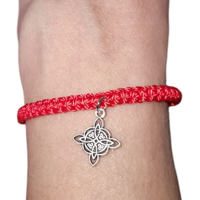 Genérico - Pulsera Roja Protectora Nudo Bruja Consagrada