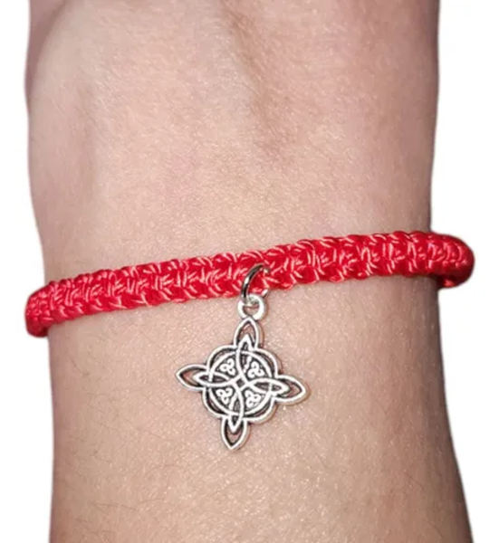 Genérico - Pulsera Roja Protectora Nudo Bruja Consagrada