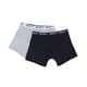 thumbnail image 1 of Bóxer Hombre Bipack Mix Negro/Gris Liso Corona, 1 of 5