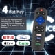 thumbnail image 3 of Mando a distancia de repuesto TCL TV RC280 para modelos 55S21 65S451, 3 of 9