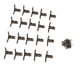 thumbnail image 1 of 20pcs Soporte De 90 Grados Bisagras De Puerta De Bisagra De Resorte Para Joyas Caja De Vino Bronce, 1 of 5