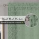 thumbnail image 2 of Cortinas voile Lecloud jacquard translúcidas, 2 of 3