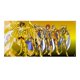 thumbnail image 1 of Caballeros de Oro Fondo Temático Pancarta Suministros de Decoración para Fiesta de Cumpleaños, Decoración de Fondo de Fiesta Personalizado,150x90cm, 1 of 6