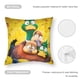 thumbnail image 5 of Migración Fundas de almohada de terciopelo con tema, regalos de funda de almohada, decoración para el hogar, cojín de lanzar, regalo de cumpleaños para fans y parejas.56*56cm., 5 of 6
