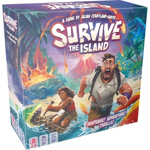 Juego De Mesa Zygomatic Survive The Island 2024 Edition