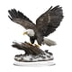thumbnail image 4 of Adorno De águila Acrílico DIY único Con Base Para Estante De Exhibición En El Rincón Navideño, 4 of 5