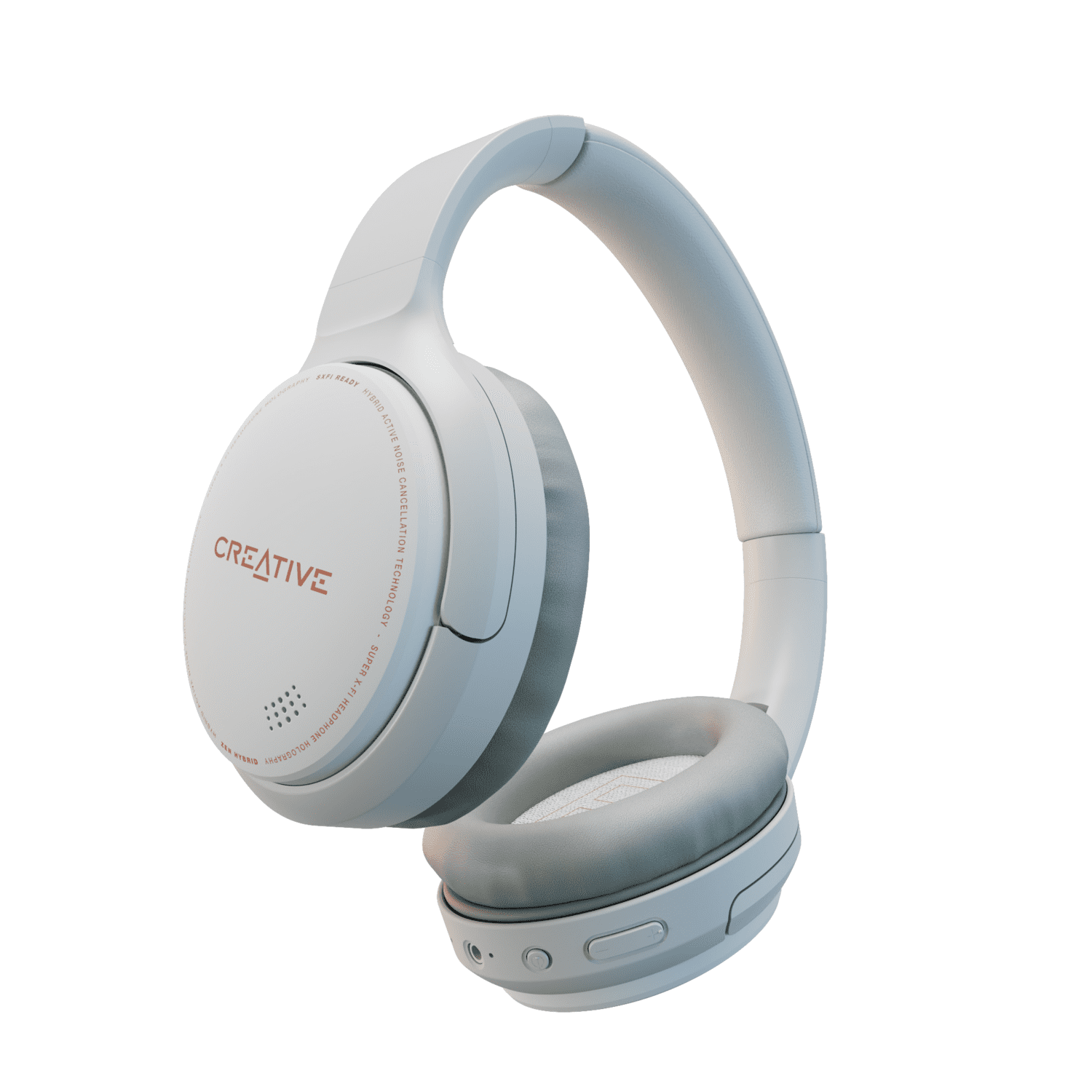 Audifono Inalambrico Creative Zen Hybrid Anc Blanco Bt 5.0