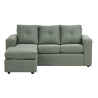 Muebles América - Seccional Emilia Lino Verde Agua