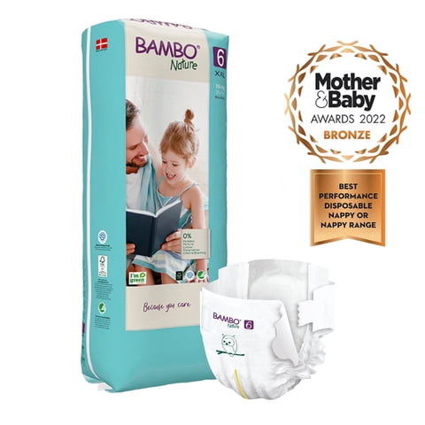 Bambo Nature - Pañal Ecológico Ecofriendly Talla Xxl Paquete Alto, 40 Uni