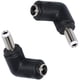 thumbnail image 1 of Adaptador de conector macho a hembra de 5,5 x 2,5 mm a 5,5 x 2,1 mm (ángulo de 90 grados, 2 unidades), 1 of 7