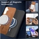thumbnail image 3 of Magnetic Slim Case for Samsung Galaxy A55 with Camera Guard & Anti-Scratch Back Brown, 3 of 6