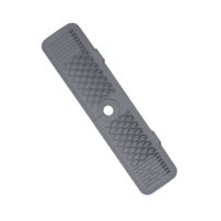 Magideal - Alfombrilla De Silicona Para Grifo De Fregadero Plegable De 61X14,5 Cm Con Borde De Drenaje Para Baño, Fácil De Limpiar Y Accesorio De Almacenamiento, , Gris