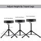 thumbnail image 5 of Asiento acolchado para batería EASTROCK Drum Throne, altura ajustable, 5 of 8