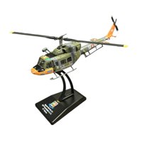Magideal - Helicóptero De Aleación 1:100, Modelo De Avión, Juguete De Aviación Conmemorativo Con Base De Exhibición, Modelo De Avión Fundido A Presión Para Bar,
