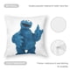 thumbnail image 5 of Monstruo de las Galletas Fundas de almohada de terciopelo con tema, regalos de funda de almohada, decoración para el hogar, cojín de lanzar, regalo de cumpleaños para fans y parejas. 60cm x 60cm., 5 of 6