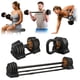 thumbnail image 1 of Juego de mancuernas LifePro, regulables, 6,8 kg, 19,5 kg, 24,9 kg, 11,3 kg, 1 of 9