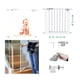 thumbnail image 2 of Reja Puerta De Seguridad Escalera 76x4x82cm Infantil GlowUp, 2 of 3