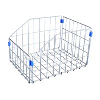 Magideal - Cesta Trasera Plegable Para Bicicleta, Cesta Trasera Para Bicicleta, Fácil Instalación Para Bicicletas Para Adultos, Cesta De Almacenamiento, Cesta Pa