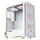 thumbnail image 1 of Gabinete Gamer XYZ AIRONE 100 Mesh White, 6x 120/140mm A-RGB Fan, USB 3.0, ATX, 1 of 8