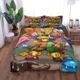 thumbnail image 1 of Dexter lab Kids Duvet Cover Set Double Bed Linen Set Bed Sheets, 1 of 5