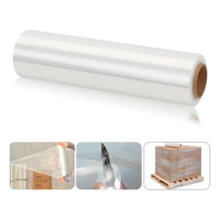 Genérico - Alusa Film Plastico Stretch Transparente Rollo Para Embalaje 600M 20 Micrones Industrial Marca Maxtrust Modelo 5825-Mxt Material De Polietileno 52.5Cm De Ancho Se Estira 500% Logistica Y Embalaje