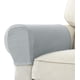 thumbnail image 1 of Juego de 2 fundas elásticas de jacquard para reposabrazos de sofá y sillón, antideslizantes, para reposabrazos de sofá reclinable., 1 of 7