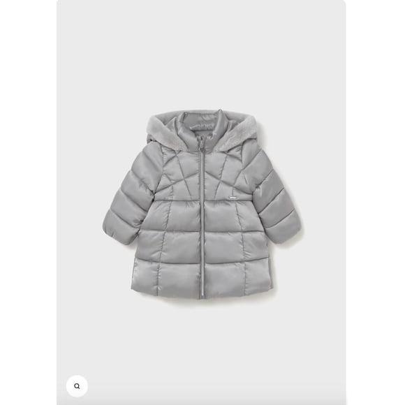 Chaqueton, diseño corte largo. gris 2 años