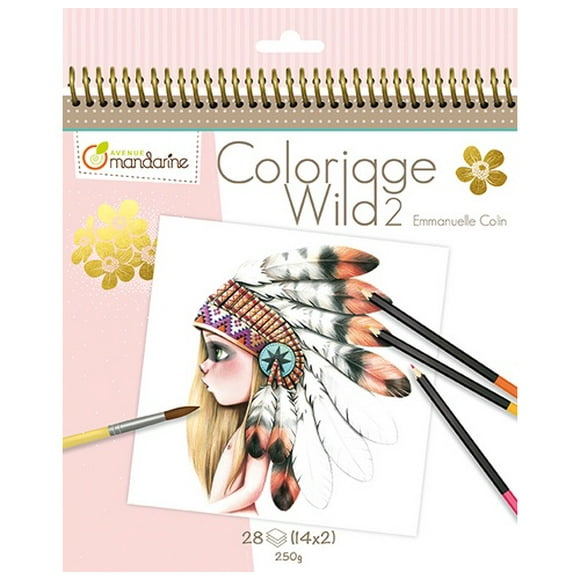 Libro para colorear Wild 2