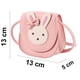 thumbnail image 5 of Bolso bandolera con lazo, bolso de hombro de PU para niñas pequeñas, 5 of 8