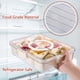 thumbnail image 4 of Bandesun Snackle con bandeja dividida, tapa y asa, 4 of 7