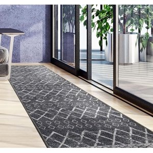 Home Fashion.Cl - Alfodia Alfombra Pasillo Gris 70 Cm X 5 Metros Con Goma Sin Overlock