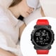 thumbnail image 3 of Reloj Smart Band Carga USB Deportivo Rojo, 3 of 3