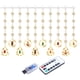 thumbnail image 5 of Luces De Hadas Con Adorno De Control Remoto Cadena LED Para Dormitorio De Aniversario USB, 5 of 5